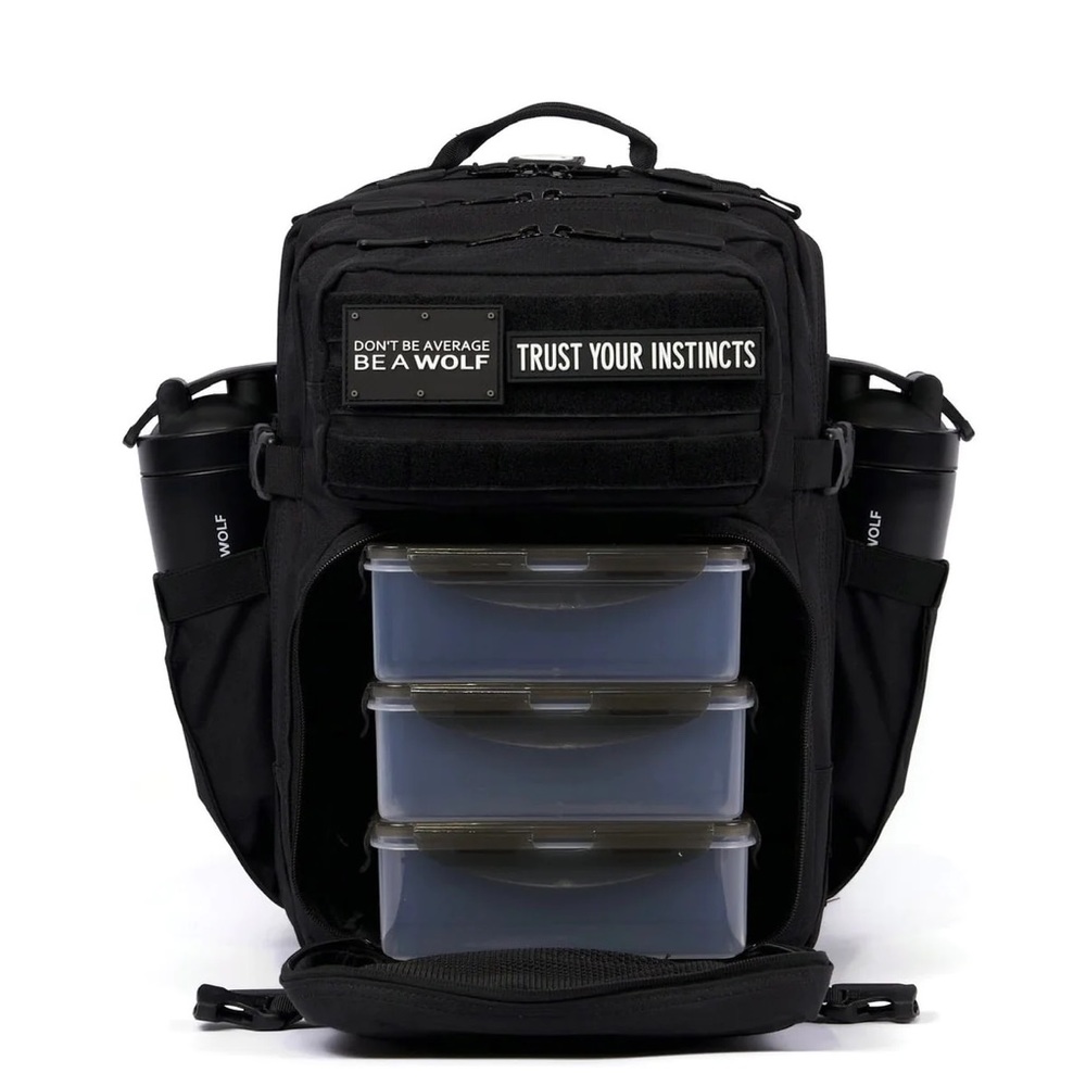 Black 35L WolfPak Meal Management Backpack